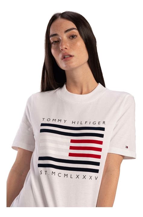 playera tommy hilfiger mujer .